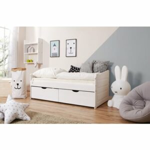 TiCAA Sofabett Micki mini mit 2 Schubladen