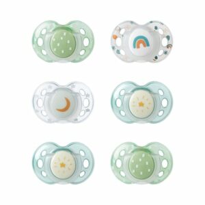 Tommee Tippee Schnuller Night für Jungen 18 - 36 Monate