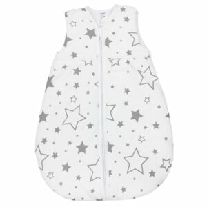 TupTam Baby Ganzjahres Schlafsack Ärmellos Wattiert weiß Modell 1