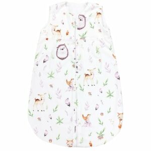 TupTam Baby Sommer Schlafsack Ärmellos Unwattiert grün/beige