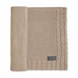 VINTER&BLOOM Decke Joy Almond Beige