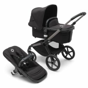 bugaboo Kinderwagen Fox 5 mit Liegewanne und Sitz Graphite/Midnight Black