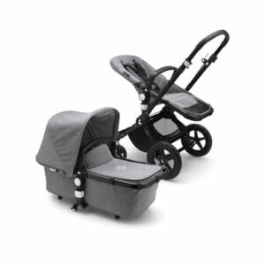 bugaboo Kombikinderwagen Cameleon 3 Plus Complete Black/Grey Melange