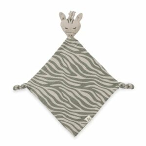 hauck Schnuffeltuch Cuddle N Play Zebra Sage