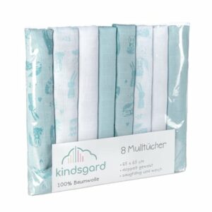 kindsgard Mullwindeln bovbov 8er-Pack blau