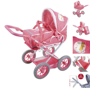 knorr toys® Puppenwagen Ruby NICI La-La-Lama Lounge rosa