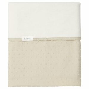 koeka Babydecke cotton Fleece Napa grün