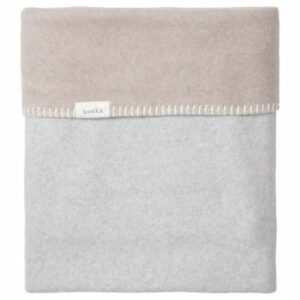 koeka Babydecke reversible Denver ton/grau