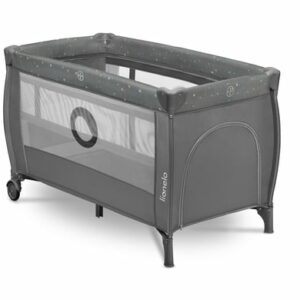 lionelo Reisebett Stefi Plus Grey Multicolor