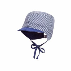 maximo Boys Tellercap Streifen marine-weiss