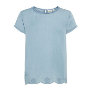 name it Girls T-Shirt Akkamma light blue denim