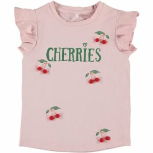 name it Girls T-Shirt Nmfdara pink nectar