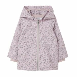 name it Jacke Nbfmaxi Petite Flower Violet Ice