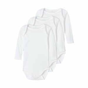 name it Langarmbody 3er Pack Bright White