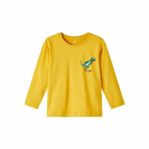 name it Langarmshirt Nmmbis Spicy Mustard