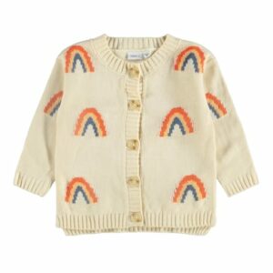 name it Strickjacke Nmftelena Buttercream