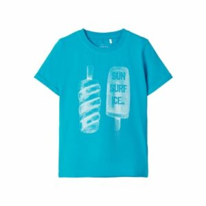 name it T-Shirt NMMVUX Hawaiian Ocean