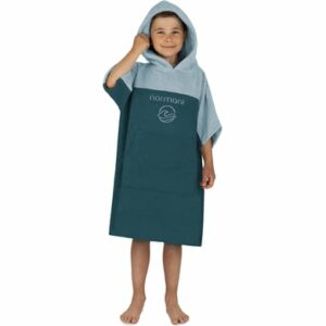 normani Kinder Badeponcho 6-9 Jahre Puwai Petrol