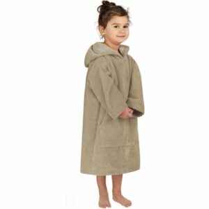 normani Kinder langarm Poncho 2-5 Jahre Pichilemu Beige