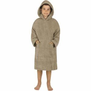 normani Kinder langarm Poncho 6-9 Jahre Pichilemu Beige