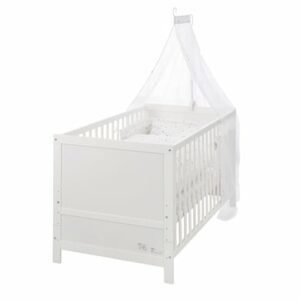 roba Sternenzauber Kinderbettset weiß 70 x 140 cm