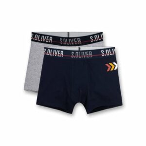 s.Oliver Boxershort Dunkelblau/Grau