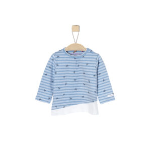 s.Oliver Girls Langarmshirt light blue