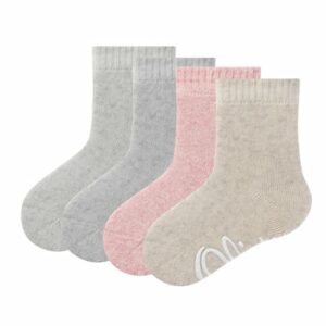 s.Oliver Socken Baby originals organic ABS 4er-Pack rose melange