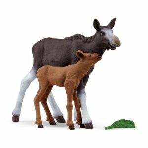 schleich® Elchkuh mit Kalb (NatGeo) 42603