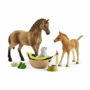 schleich® Sarahs Tierbaby-Pflege 42432