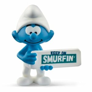 schleich® Schlumpf Smurfin Schild 20843