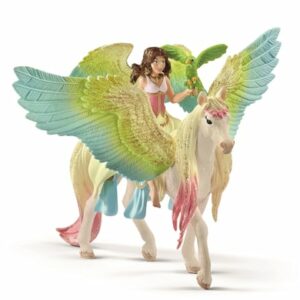 schleich® Surah mit Glitzer-Pegasus 70566