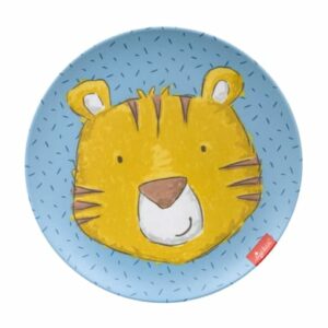 sigikid® Melamin-Teller Tiger blau