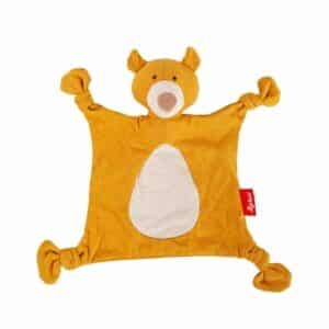 sigikid® Schnuffeltuch Bär Yellow gelb