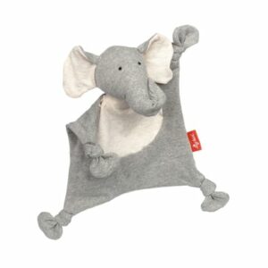 sigikid ®Schnuffeltuch Elefant Yellow grau