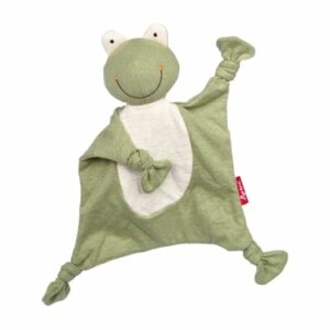 sigikid® Schnuffeltuch Frosch Yellow grün