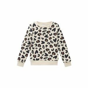 TOM TAILOR Sweatshirt Heart Leo Big