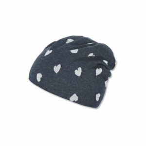 Sterntaler Slouch-Beanie blau melange