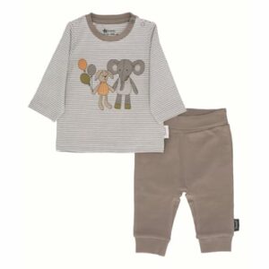 Sterntaler Set Langarmshirt und Hose Eddy grau