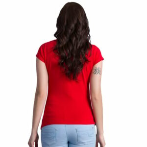 M.M.C. Umstandsshirt I Will Rock You mit Motiv Rot