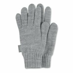 Sterntaler Strick-Fingerhandschuh silber mel.