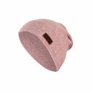 Sterntaler Slouch-Beanie Struktur rosa