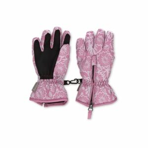 Sterntaler Fingerhandschuh Blumen pink