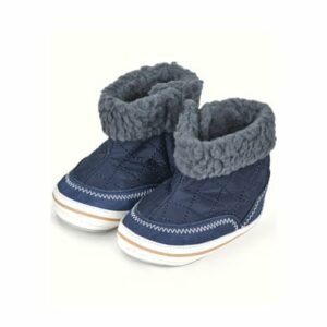 Sterntaler Babyschuh Steppmuster marine