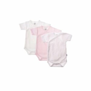 Liliput Baby-Body weiß und rosa