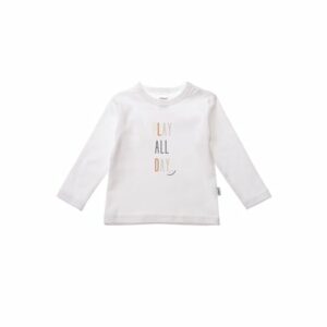 Liliput Langarmshirt 'Play all day' weiss