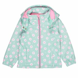 STACCATO Softshelljacke peppermint gemustert