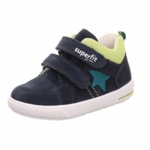 superfit Halbschuh Moppy blau / hellgrüm