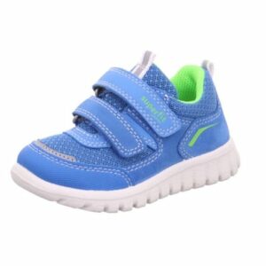 superfit Halbschuh Sport7 Mini hellblau / grün