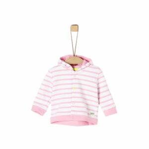 s.Oliver Sweatjacke rosa stripes